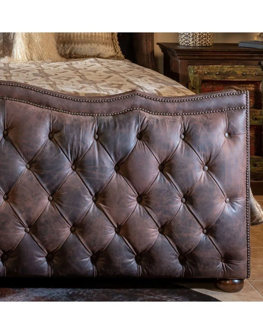 Leather & Cowhide Western Bed