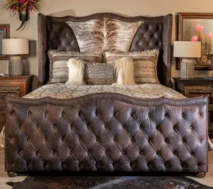 Leather & Cowhide Western Bed gaming chair, computer chair