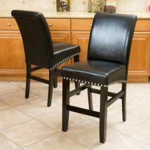 Leather Counter and Bar Stool, Set of 2 - NH045832 bar stool, counter stool