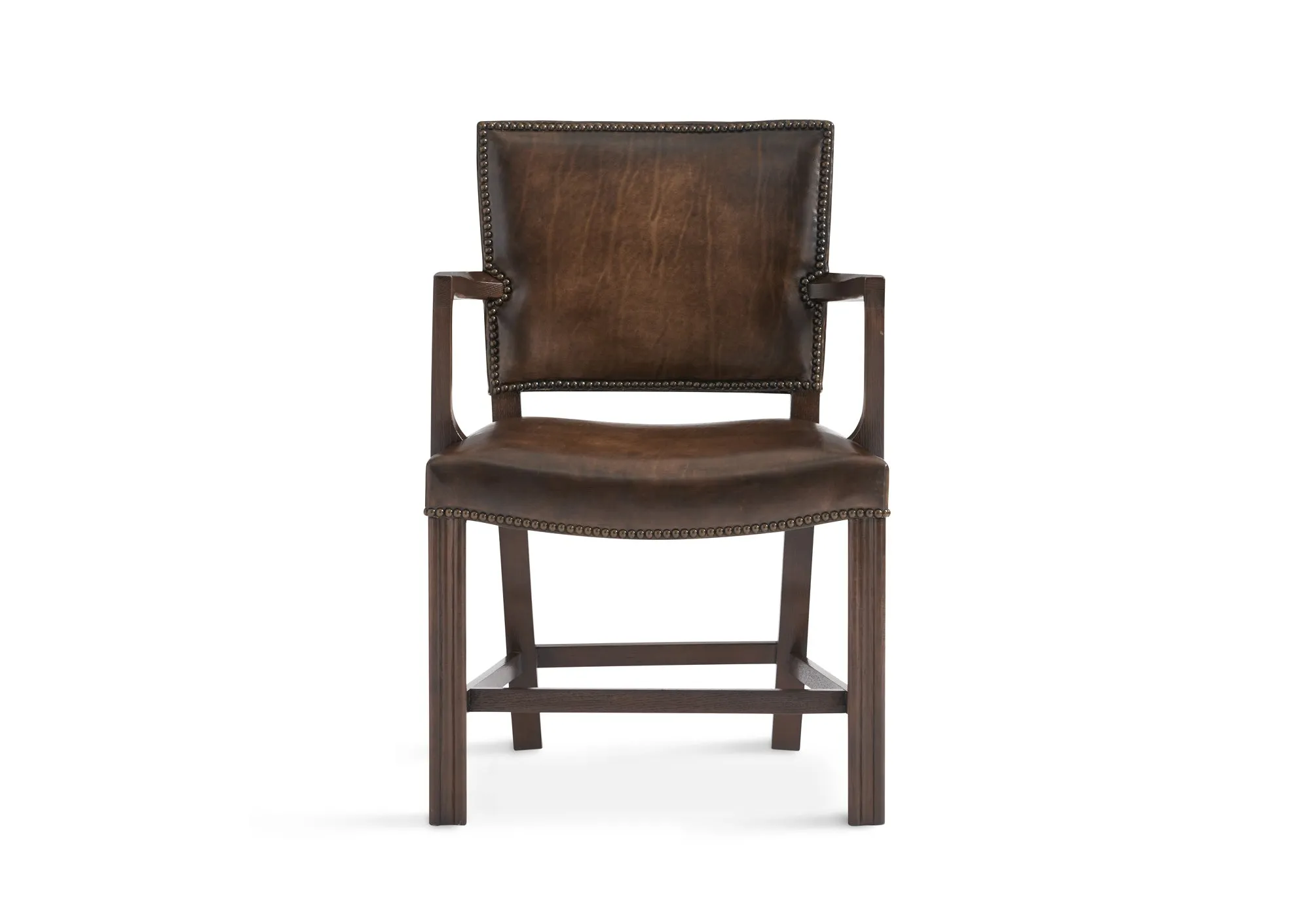 Leather Dining or Office Accent Chair
