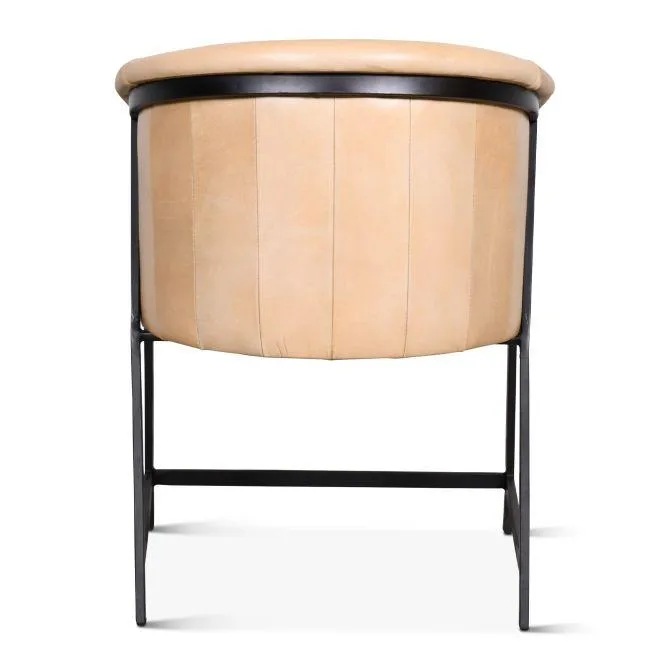 Leather Guest or Dining Chair - 2 Colors