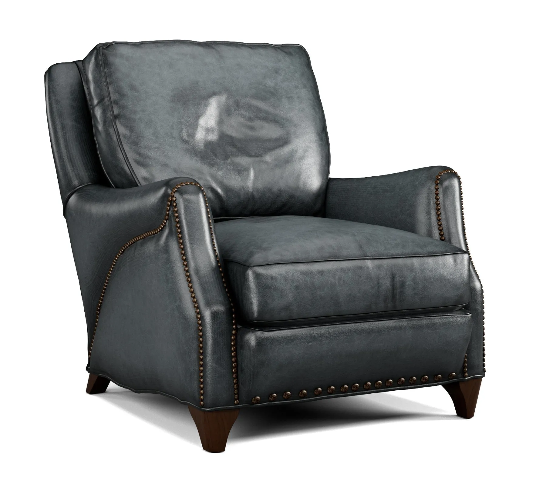 Leather Rancher Arm Chair
