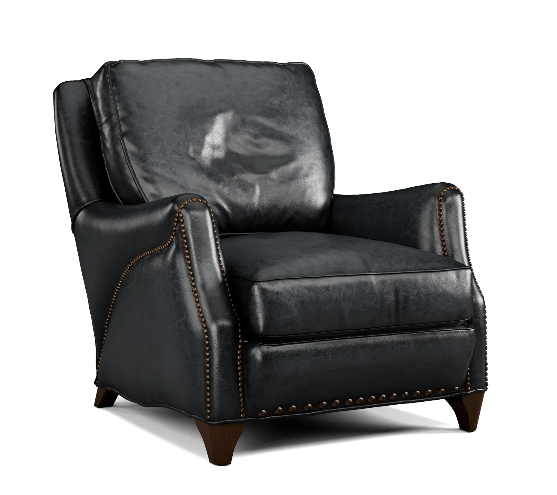 Leather Rancher Arm Chair