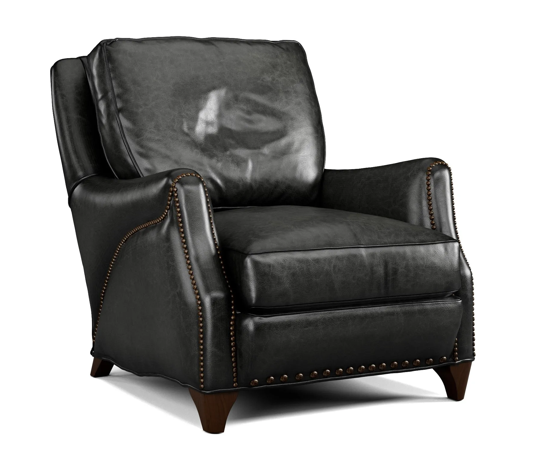 Leather Rancher Arm Chair