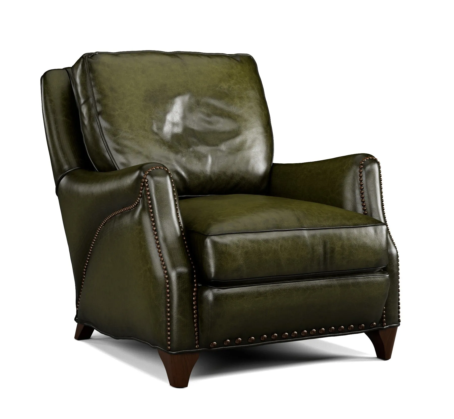 Leather Rancher Arm Chair