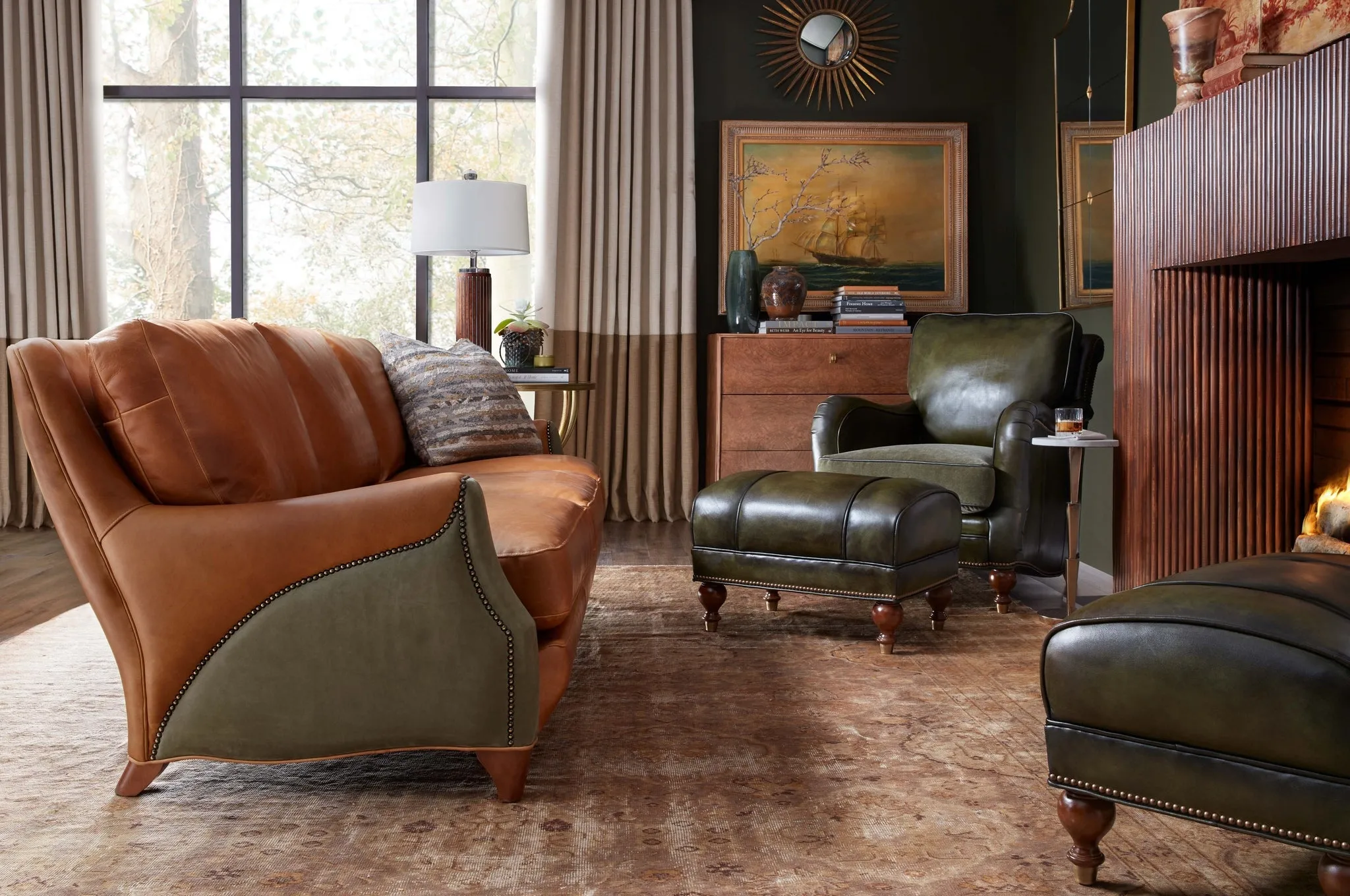 Leather Rancher Sofa