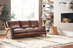 Leather Rancher Sofa vanity mirror, wall mirror