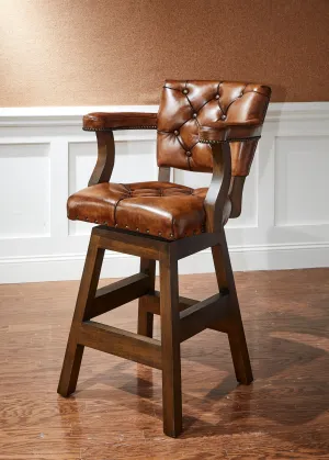 Leather Tufted Bar Stools with Backs gaming chair, computer chair
