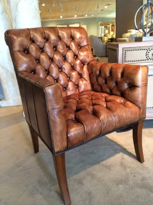 Leather Tufted Guest Chair gaming chair, computer chair