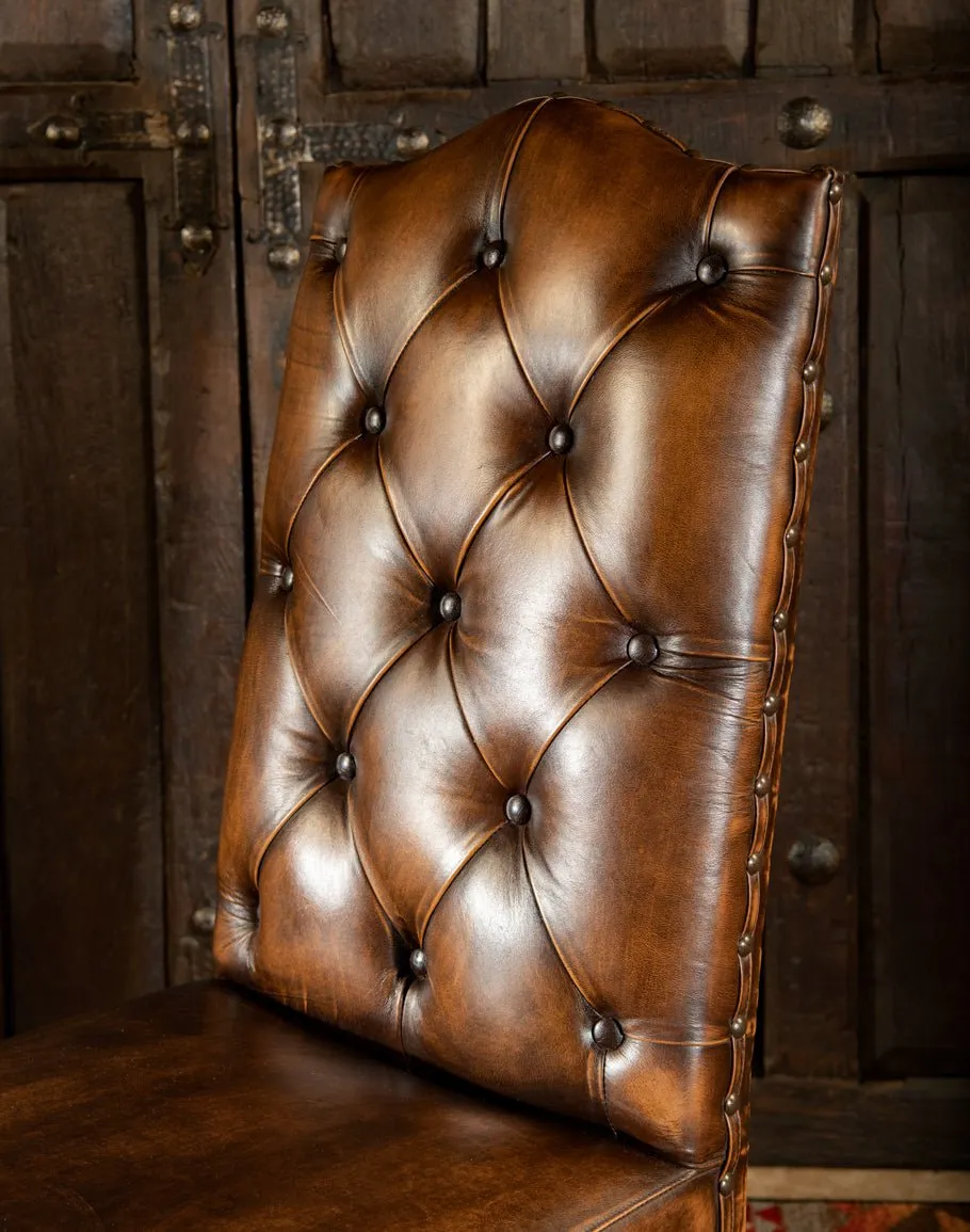 Leather Western Dining Chair
