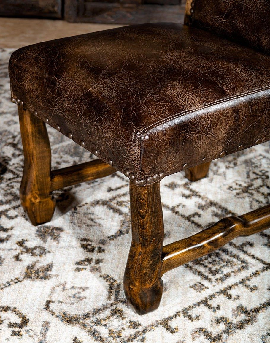 Leather & Axis Hide Side Chair