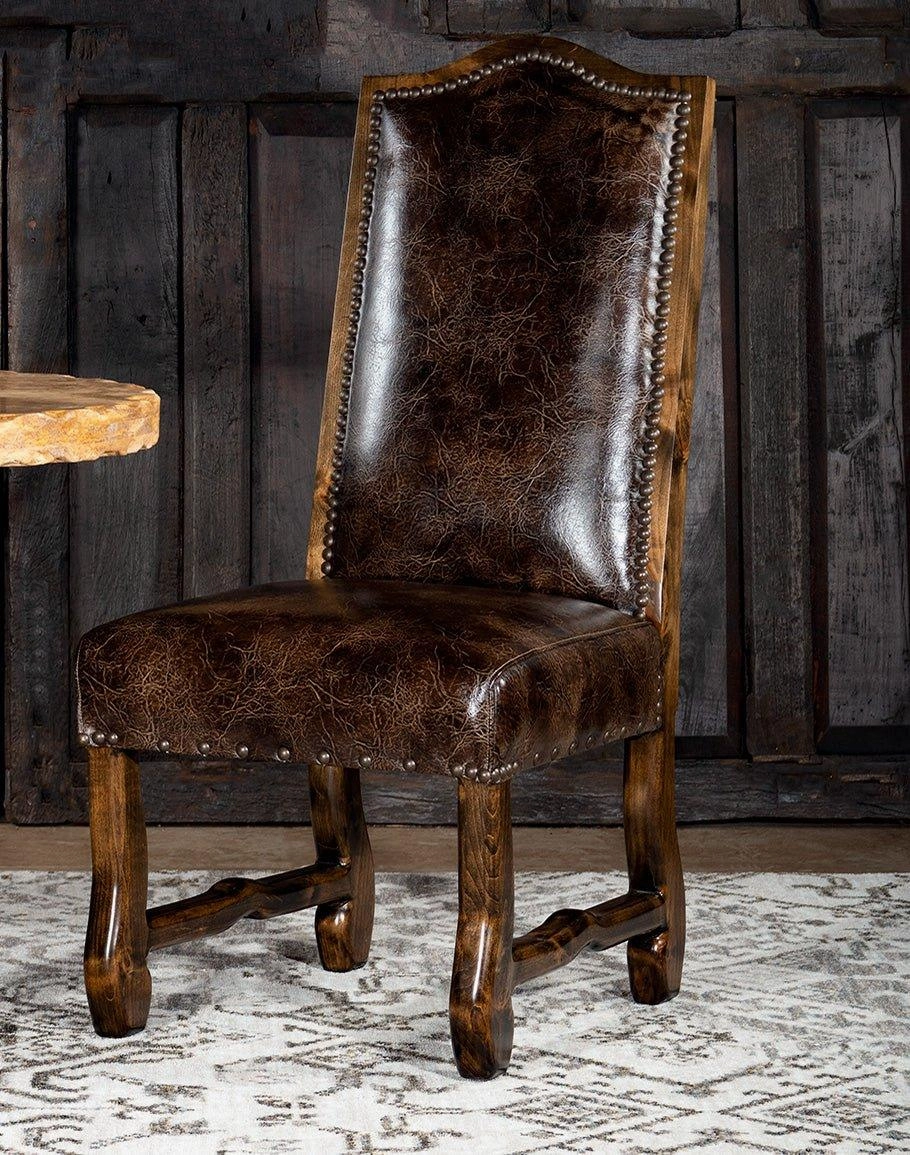 Leather & Axis Hide Side Chair