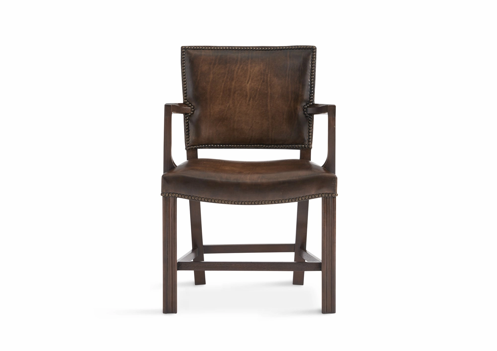 Leather Dining or Office Accent Chair