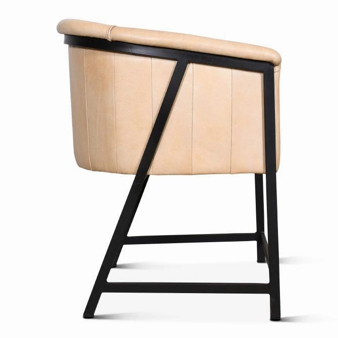 Leather Guest or Dining Chair - 2 Colors