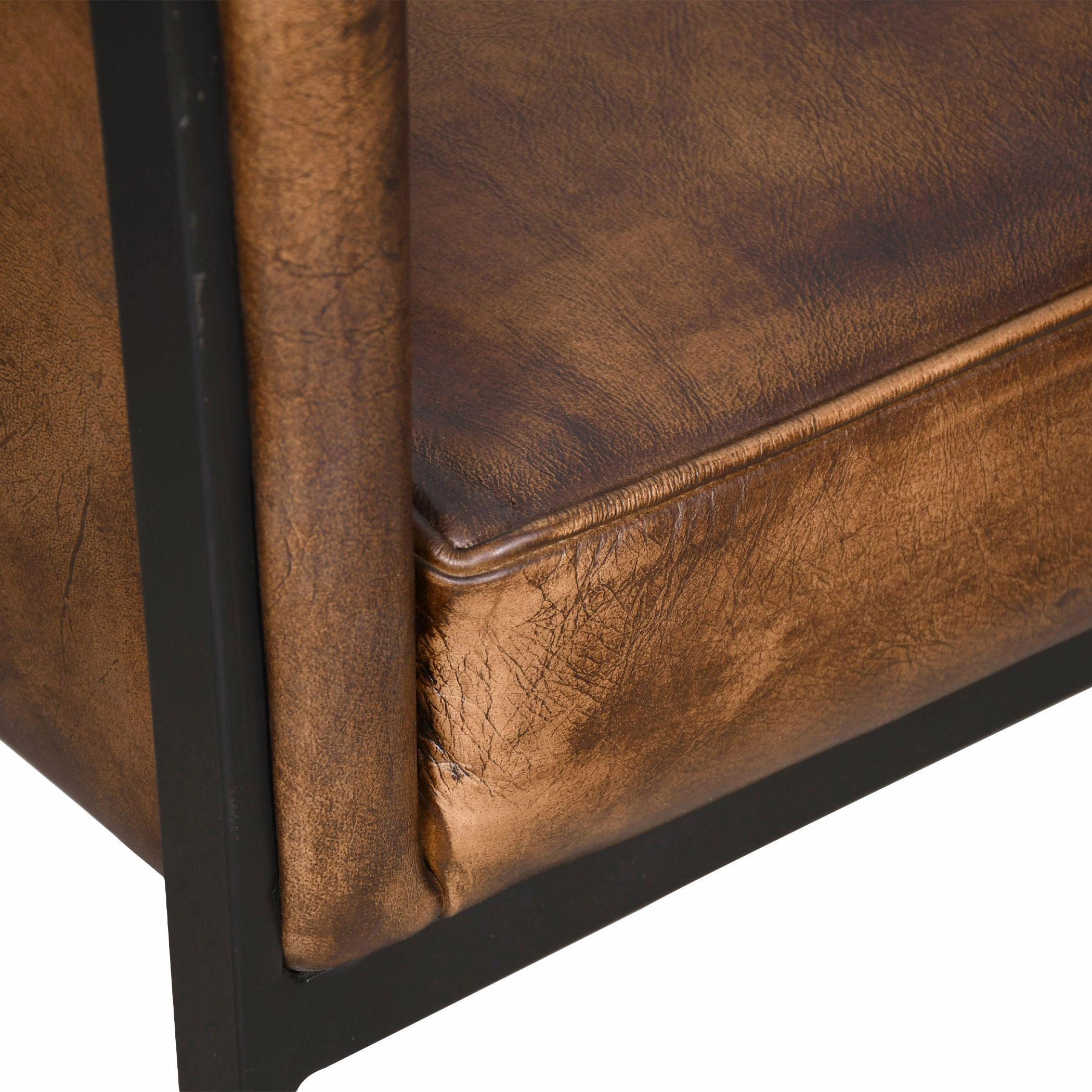 Leather Guest or Dining Chair - 2 Colors