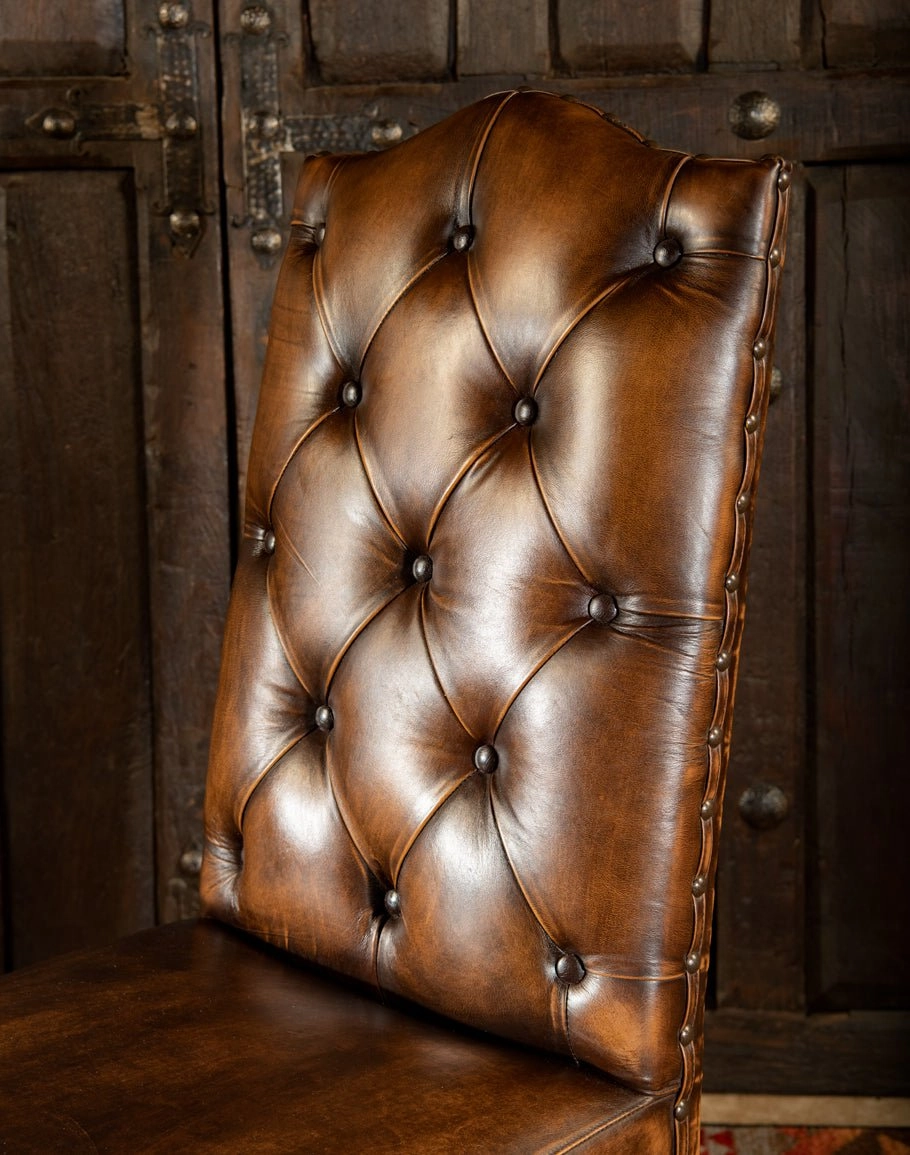 Leather Western Dining Chair