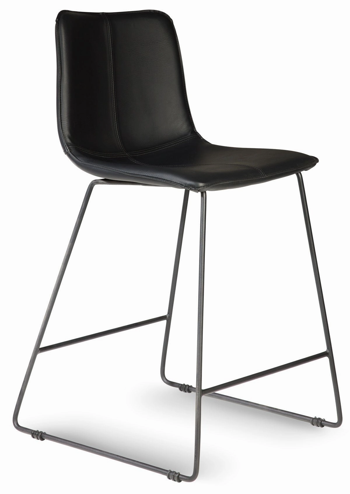 Leo Counter Height Stool - Black