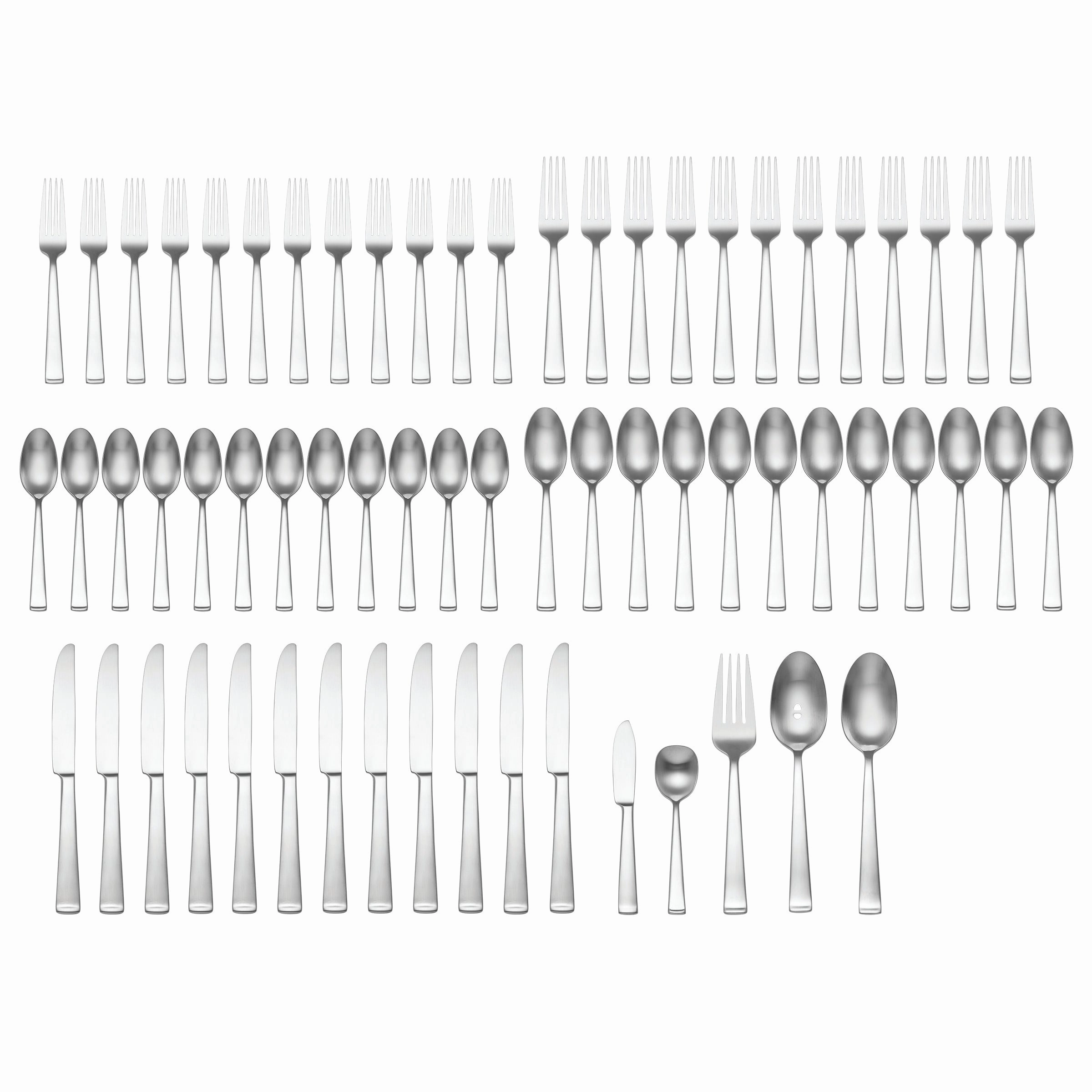 Lewin Satin 65 Piece Flatware Set
