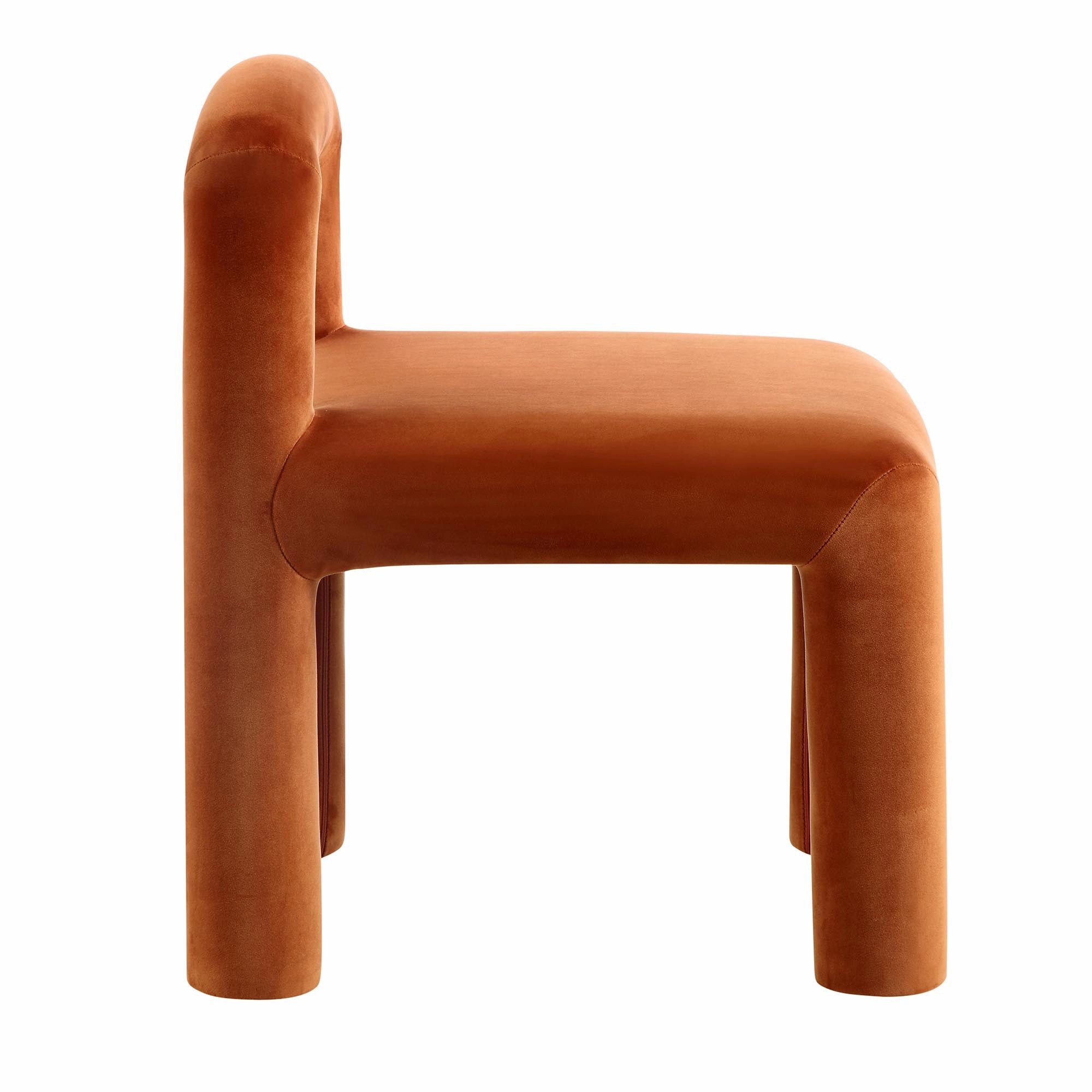 Libby Rust Velvet Dining Chair