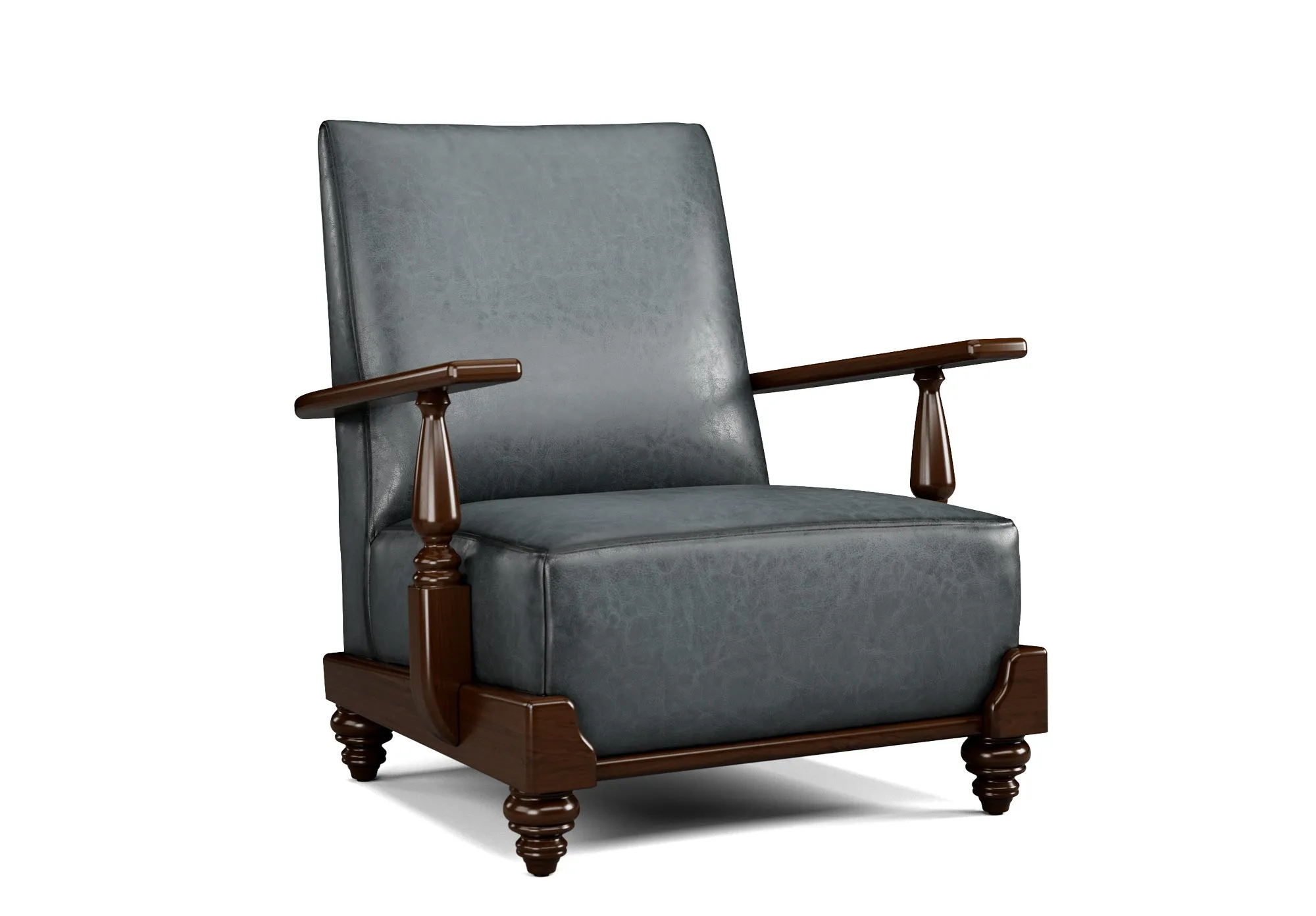 Lincoln Leather Accent Chair