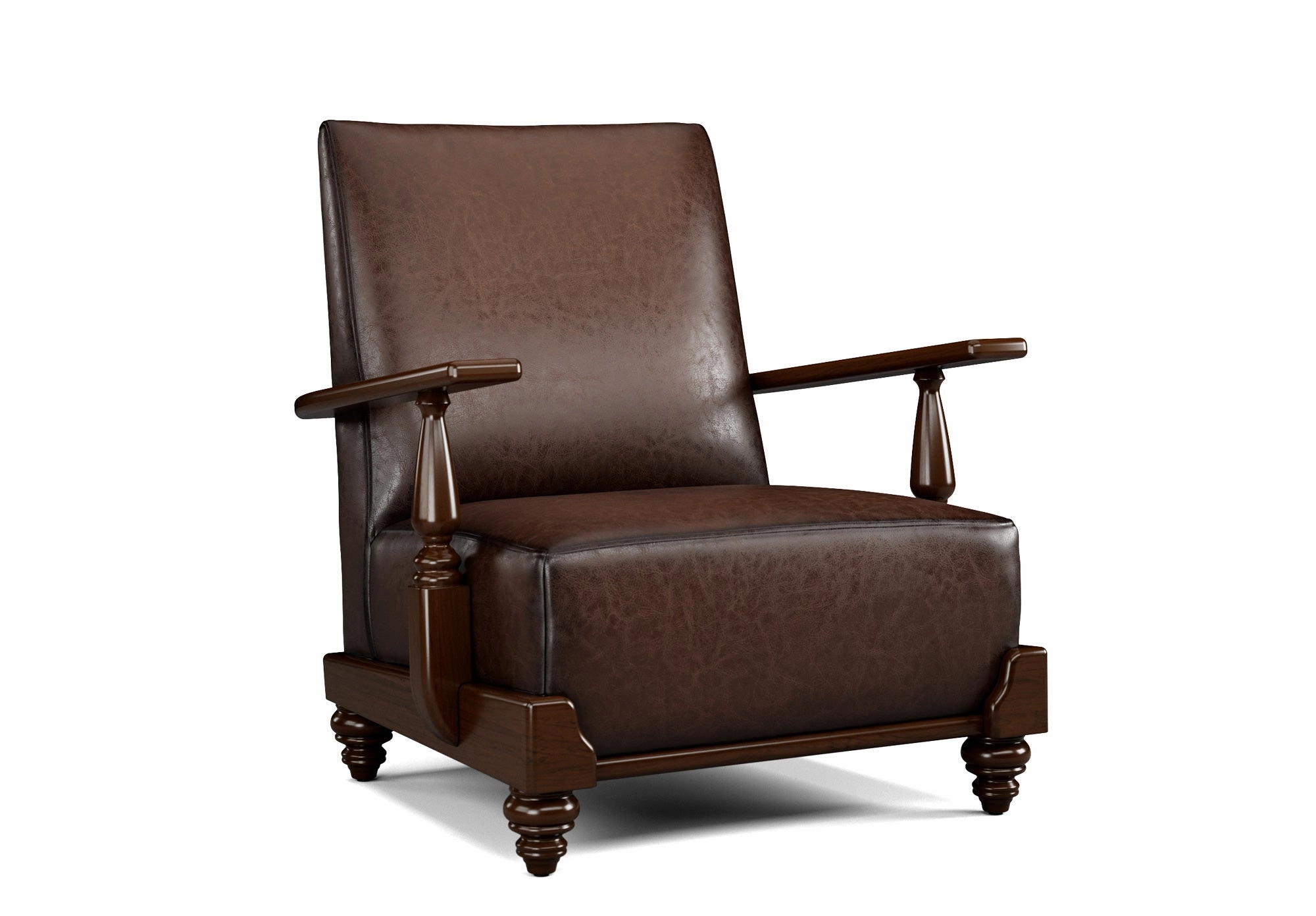 Lincoln Leather Accent Chair