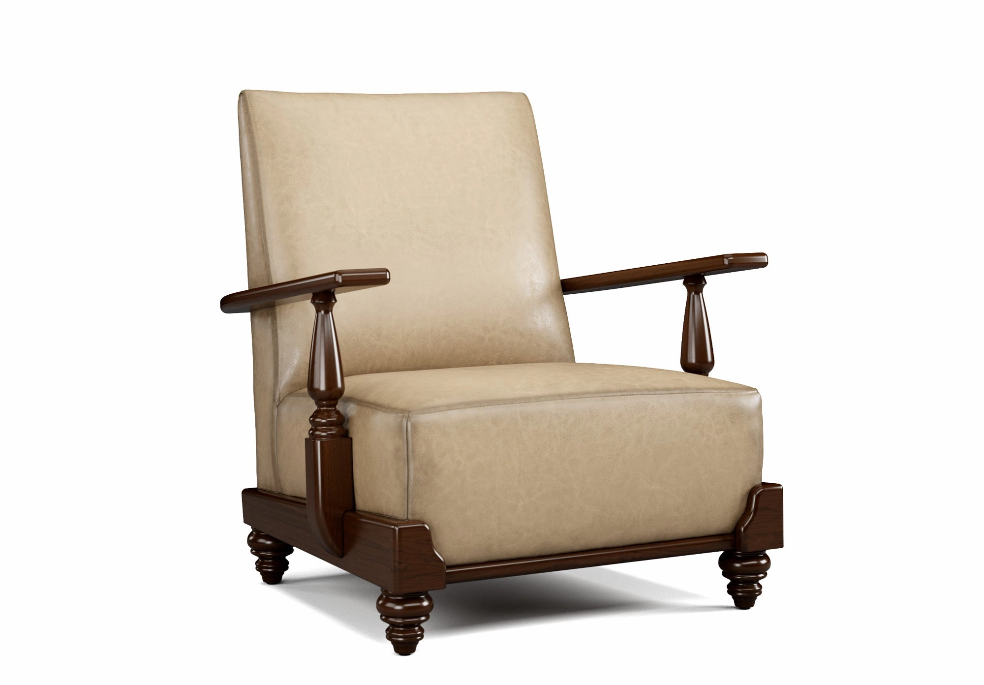 Lincoln Leather Accent Chair