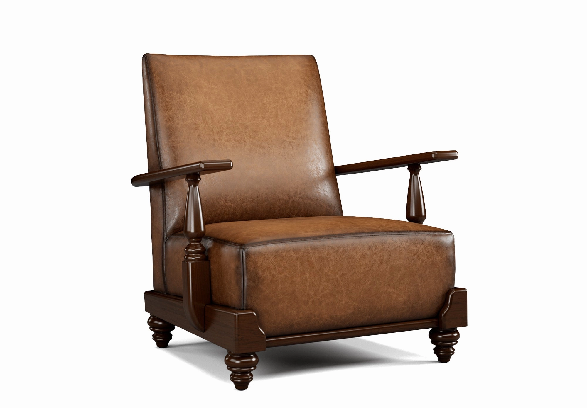 Lincoln Leather Accent Chair
