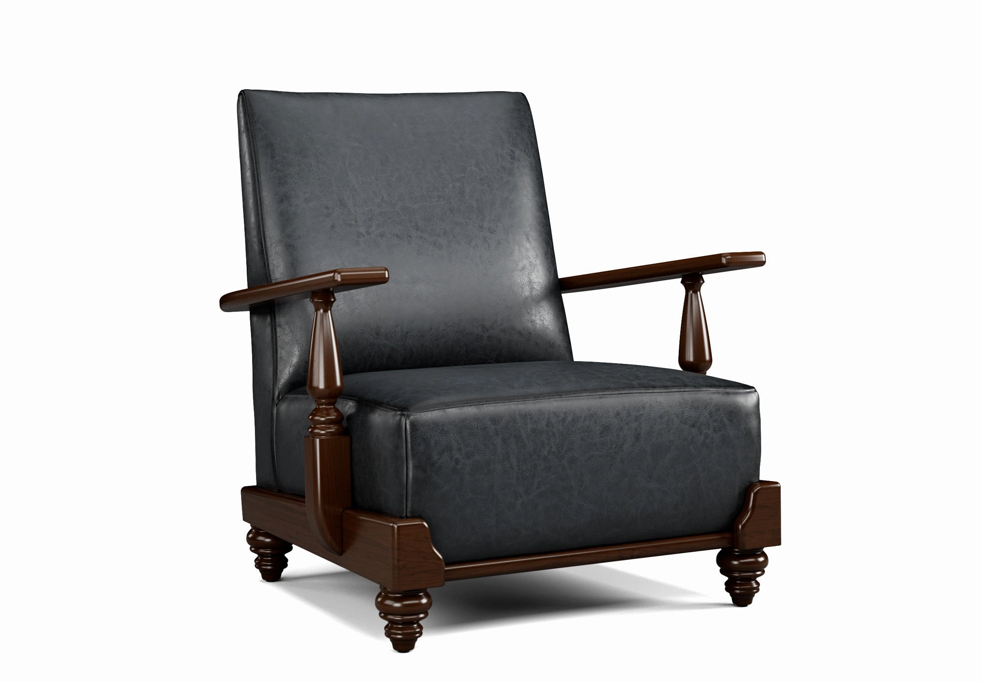 Lincoln Leather Accent Chair