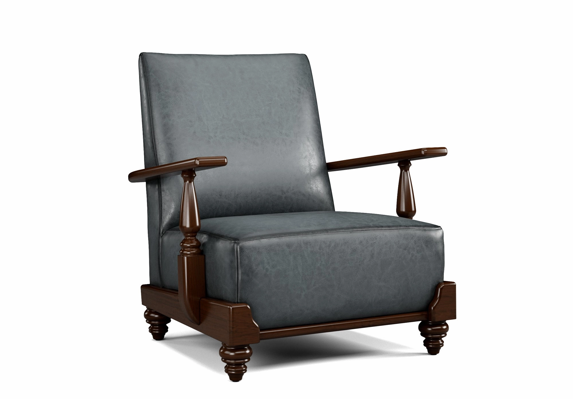 Lincoln Leather Accent Chair