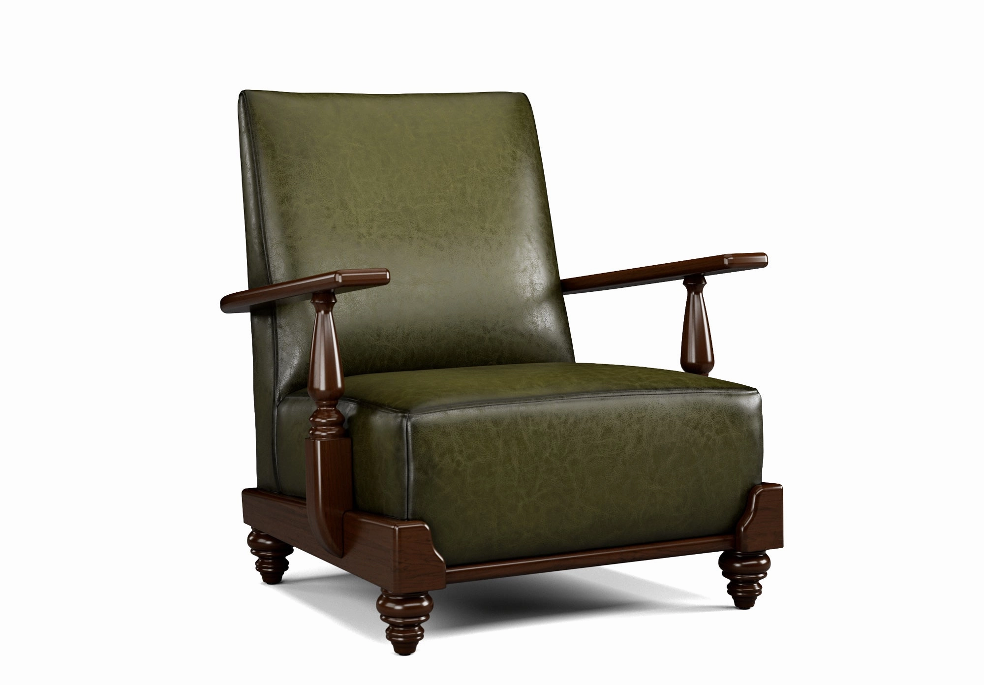 Lincoln Leather Accent Chair