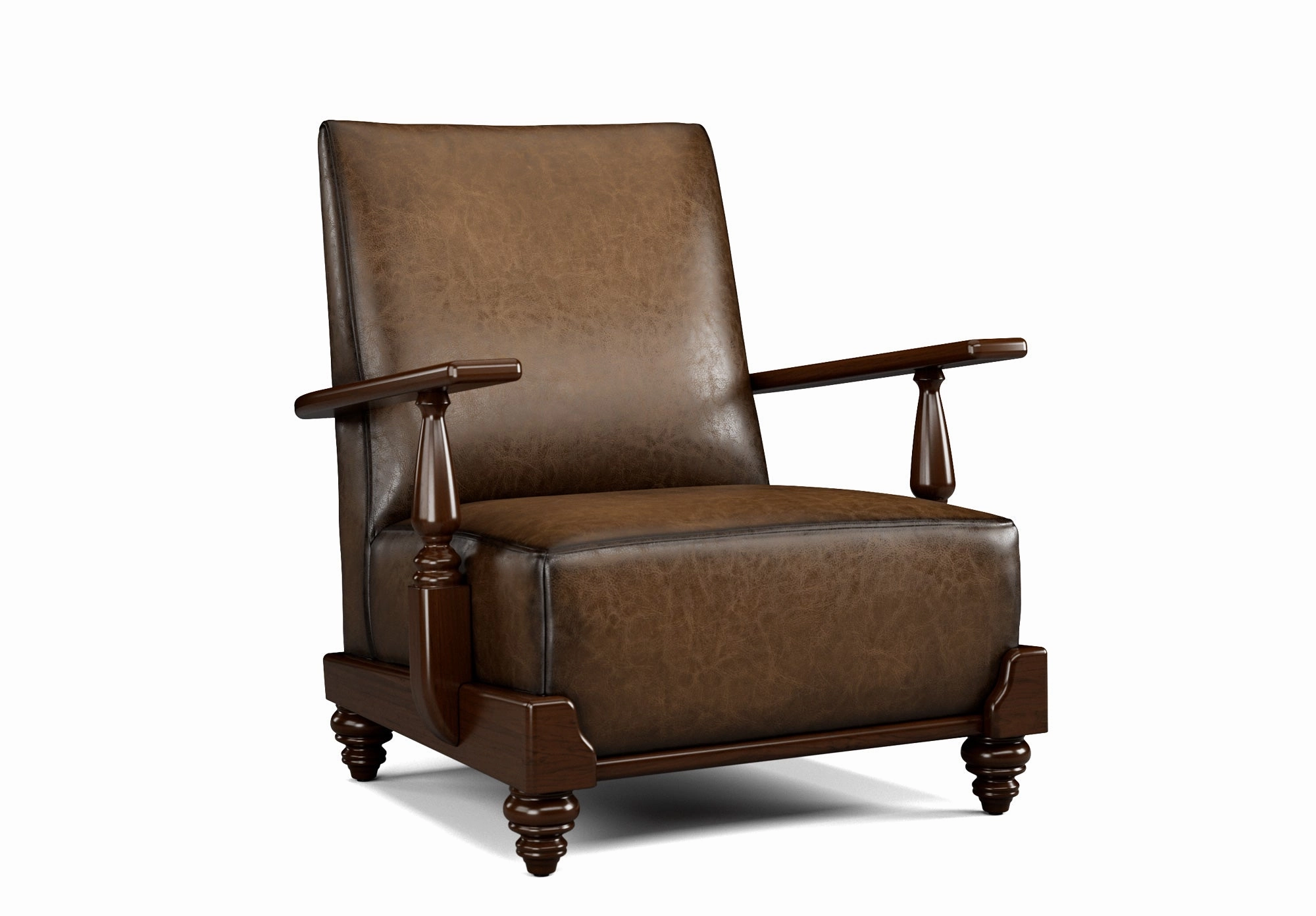Lincoln Leather Accent Chair