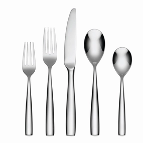 Linden Mirror 20 Piece Flatware Set