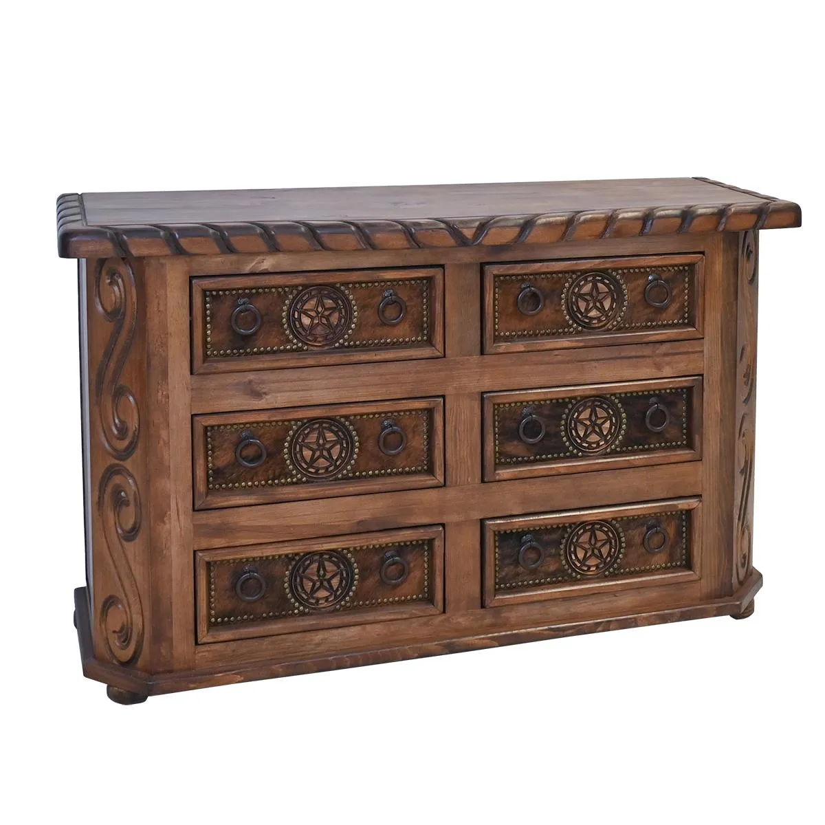 Lonestar Cowhide Bedroom Furniture