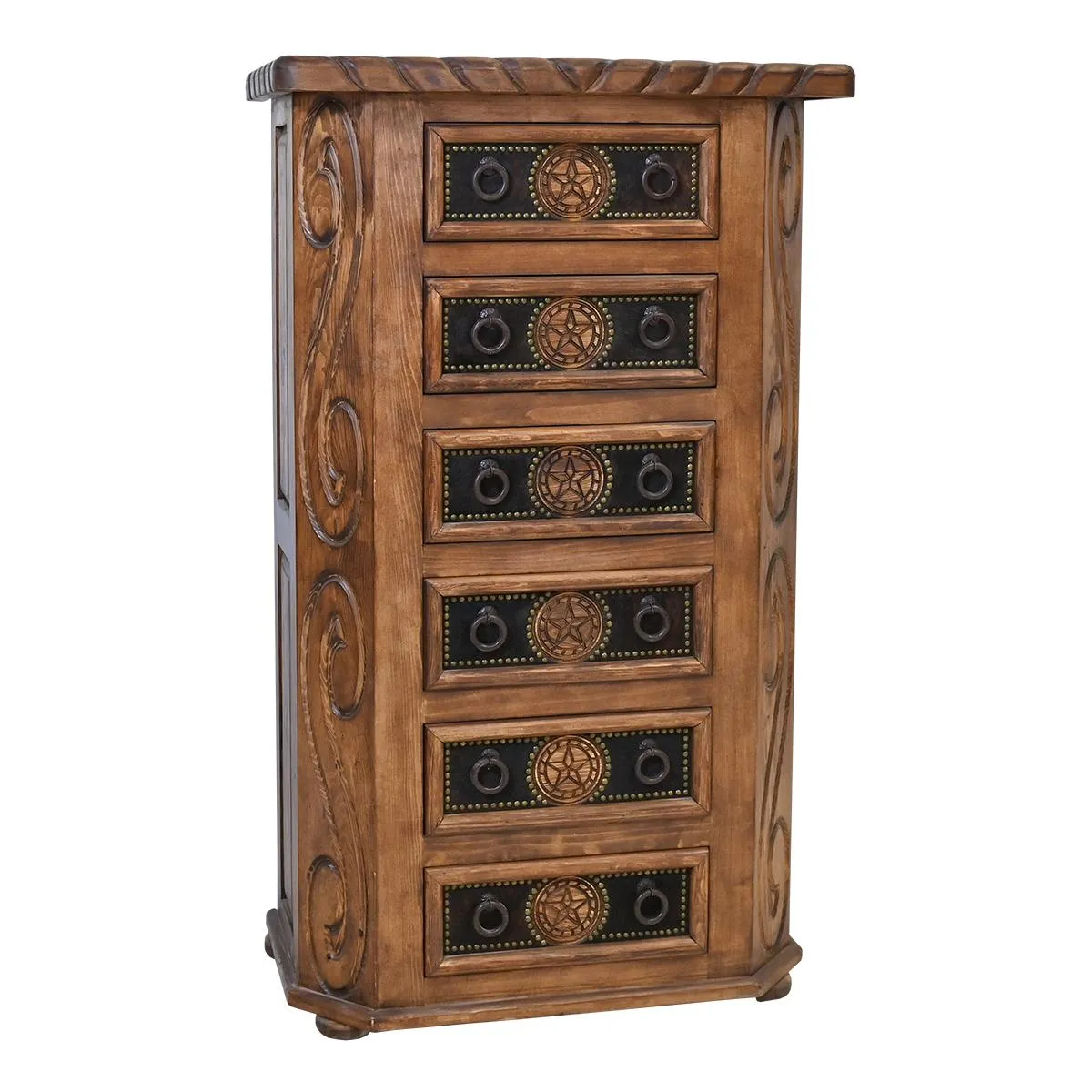Lonestar Cowhide Bedroom Furniture