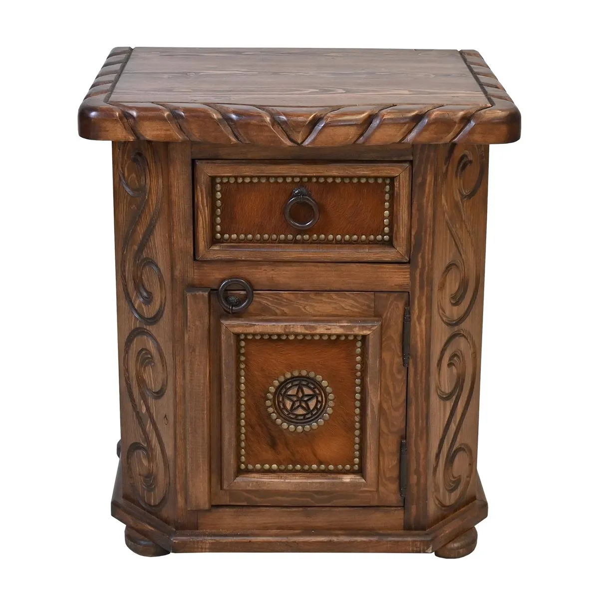 Lonestar Cowhide Bedroom Furniture