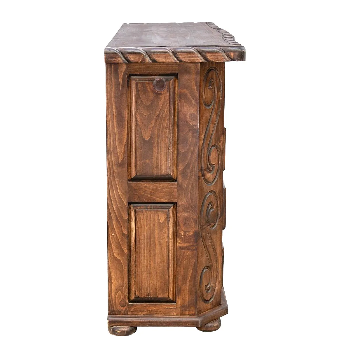 Lonestar Cowhide TV Dresser