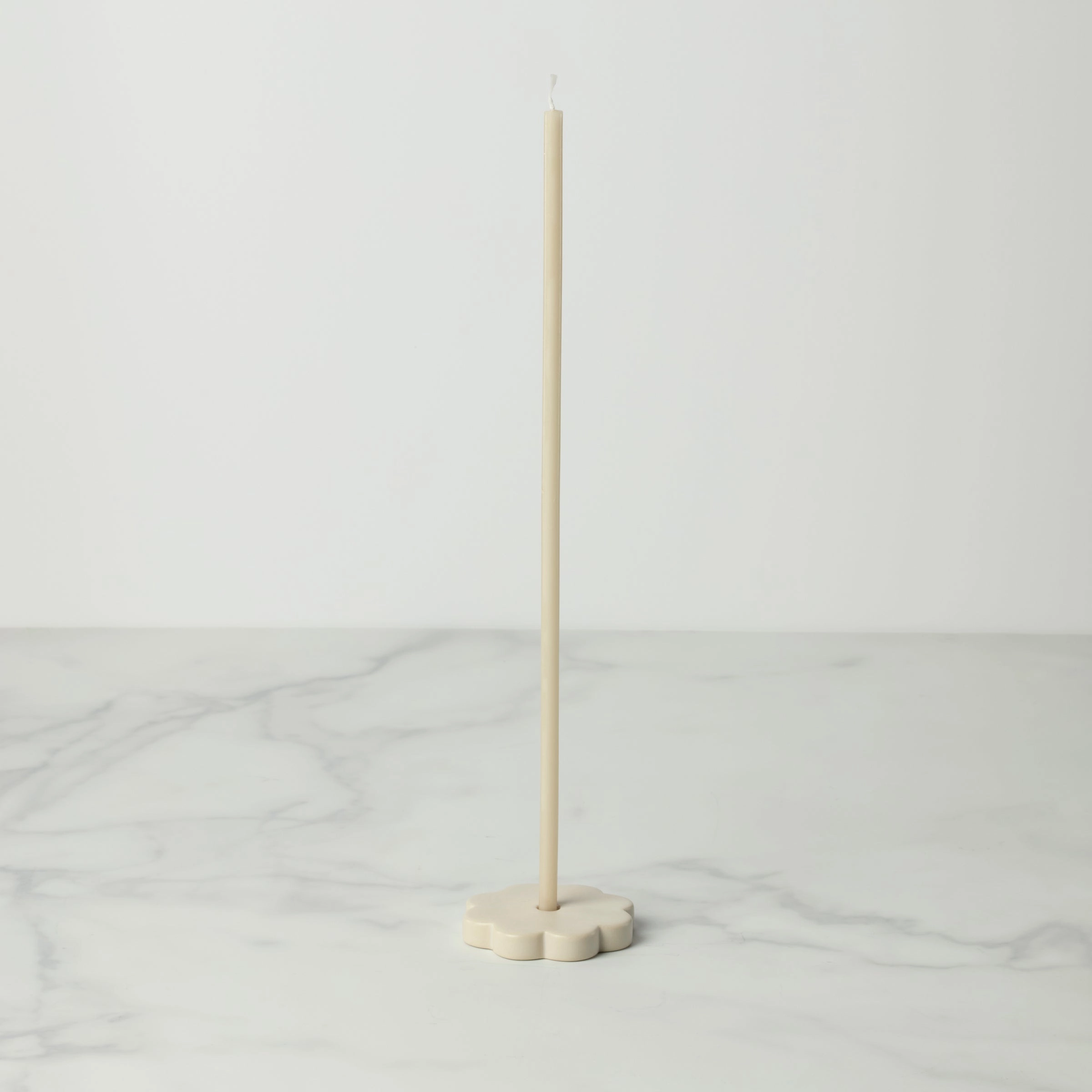 Long-Stem Candles Set Of 12 - Parchment