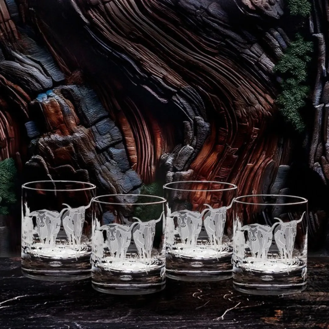 Longhorn Stampede Sand Carved Rocks Glasses toilet seat cover, slow close seat