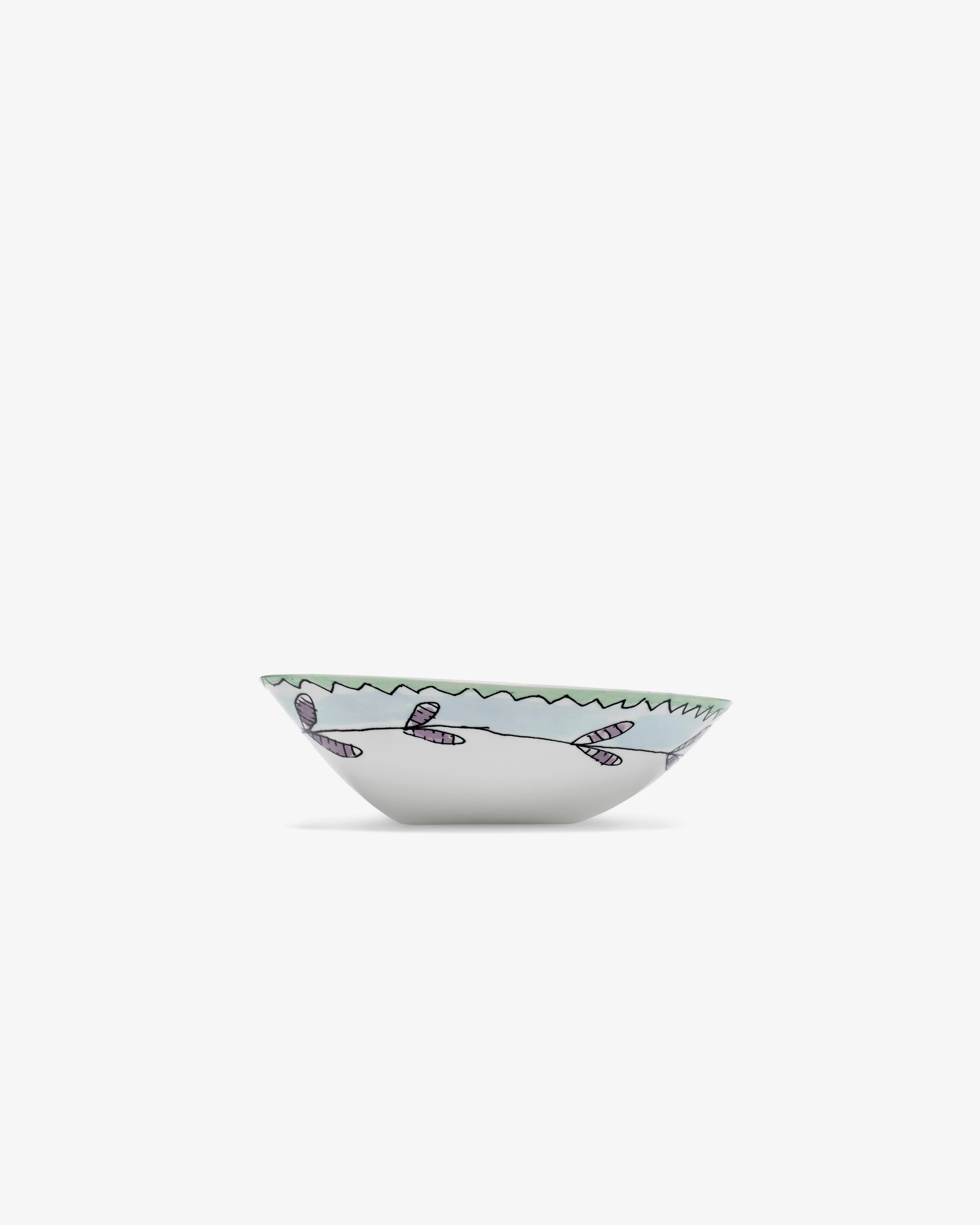 Low bowl L Blossom milk Midnight Flowers
