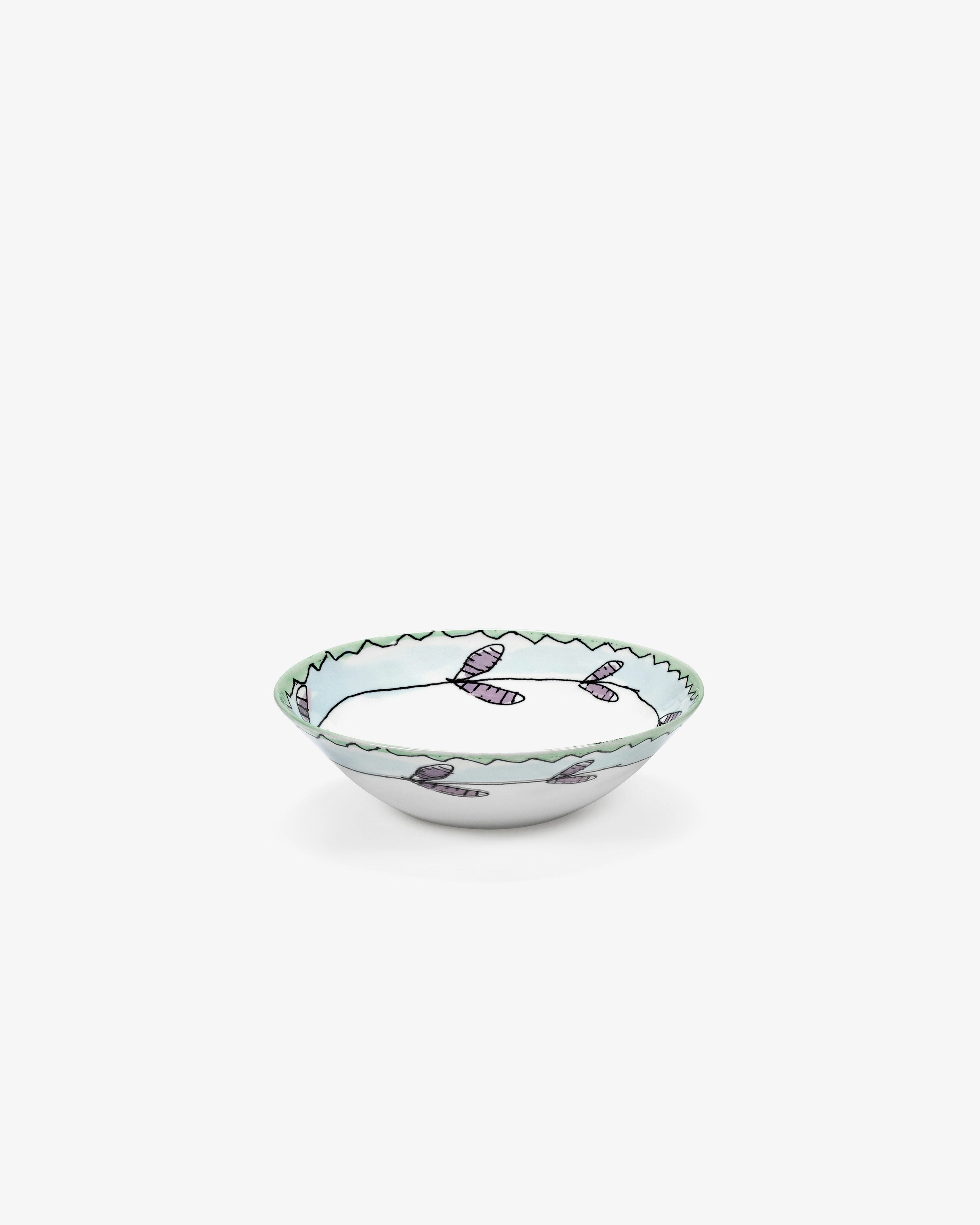 Low bowl M Blossom milk Midnight Flowers