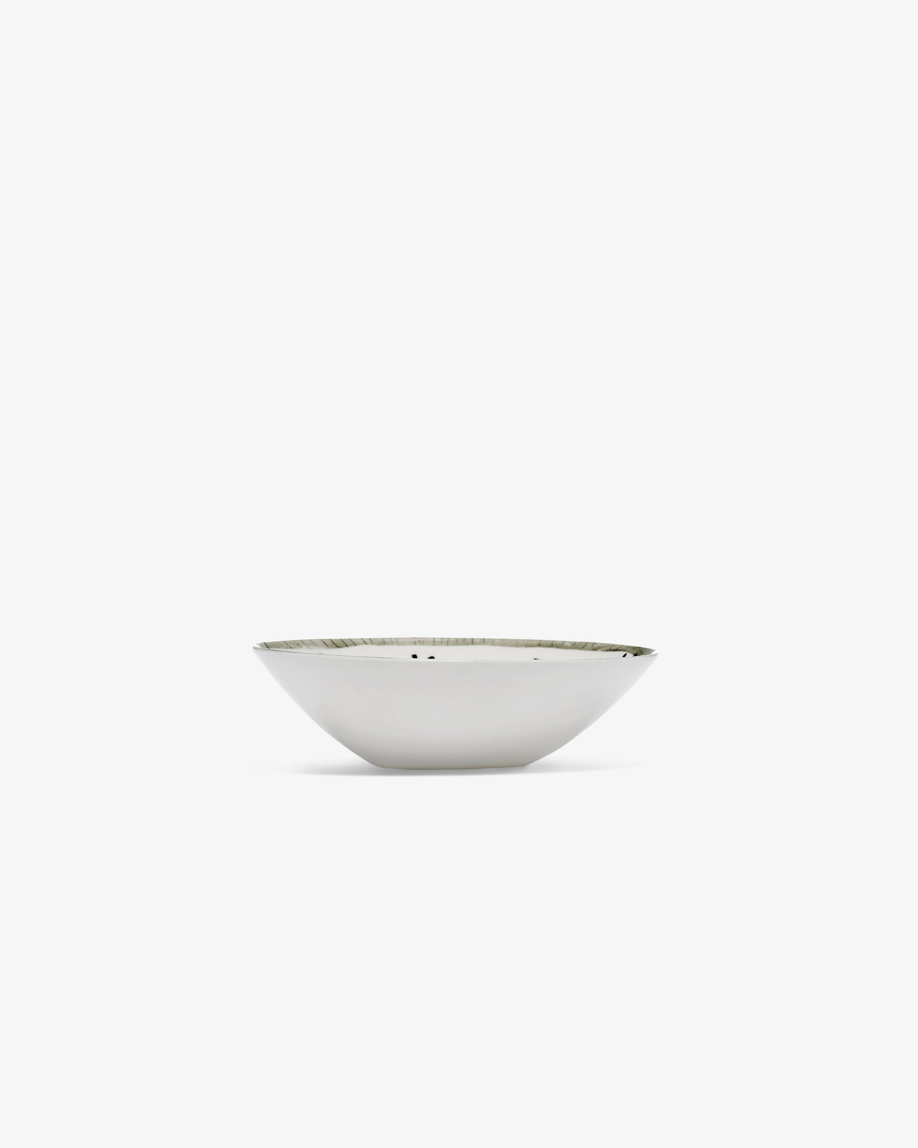 Low bowl M Fiore rosa Midnight Flowers