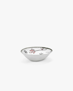 Low bowl M Fiore rosa Midnight Flowers