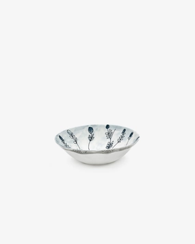 Low bowl M Mirtillo tea Midnight Flowers