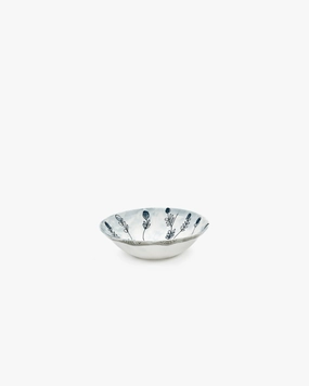 Low bowl S Mirtillo tea Midnight Flowers