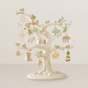 Luck Of The Irish 12-Piece Ornament and Tree Set