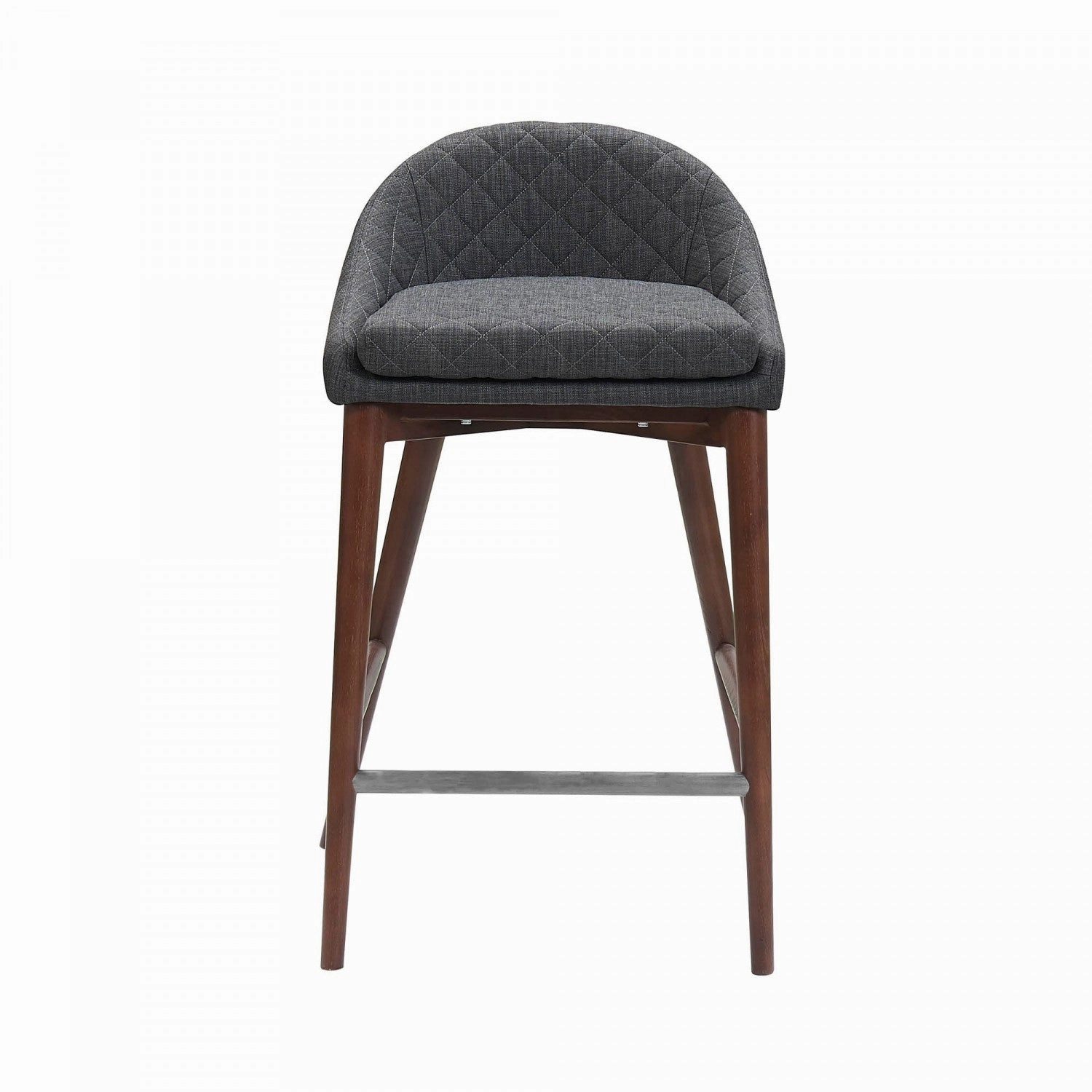Lunvik Counter Stool - Dark Grey - Set of Two