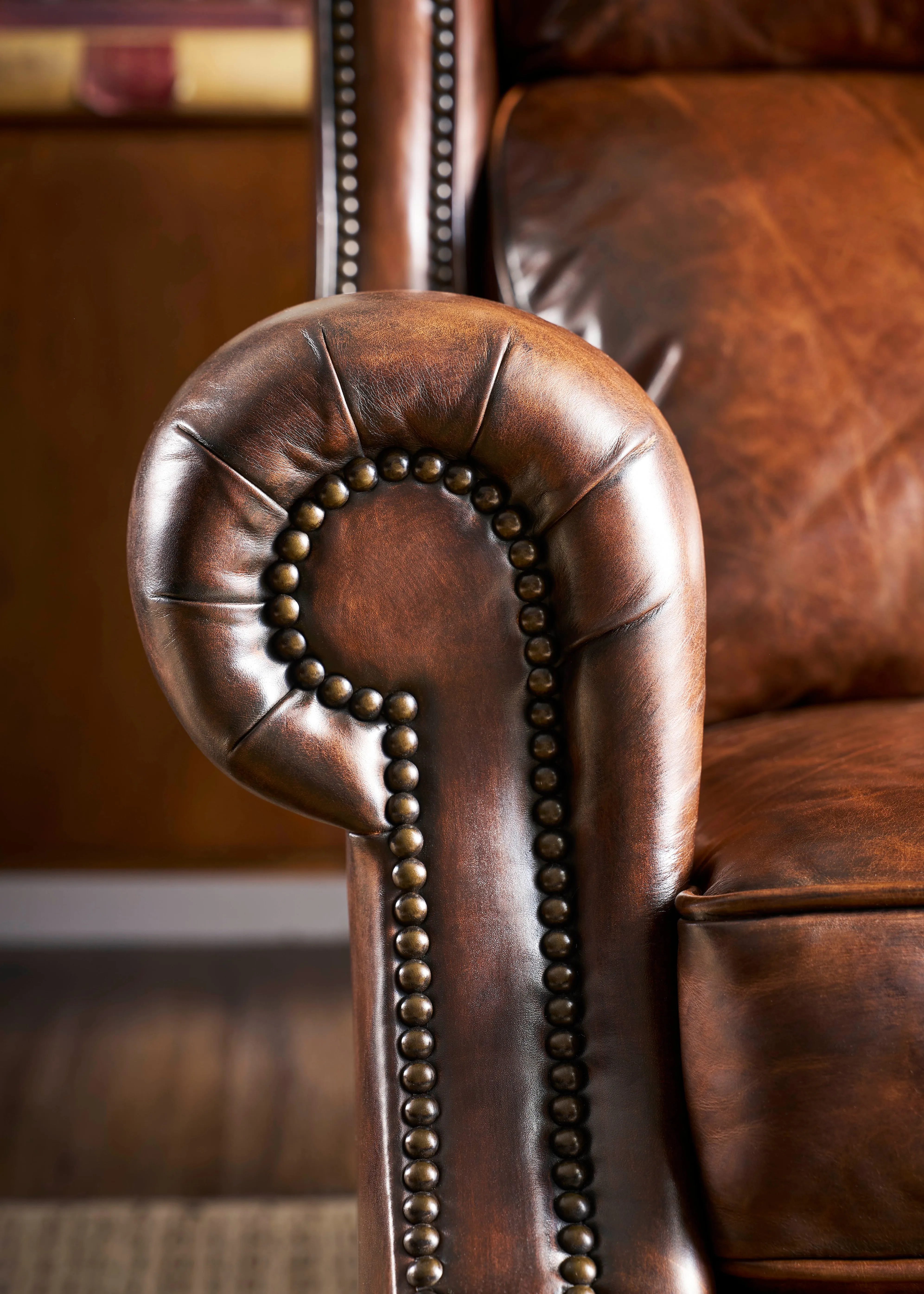 Luxury Leather Swivel Recliner