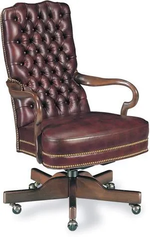 Luxury Leather Tufted Office Chair gaming chair, computer chair