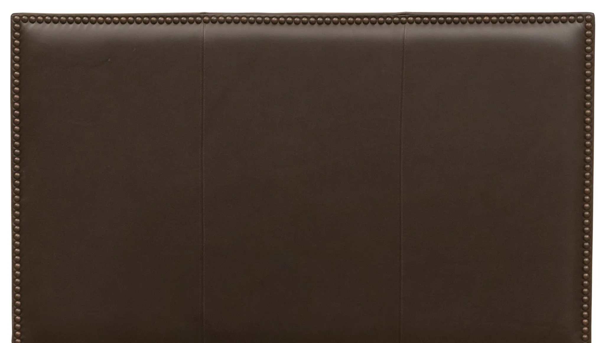 Luxury Mocha Leather Headboard bedroom furniture, nightstand