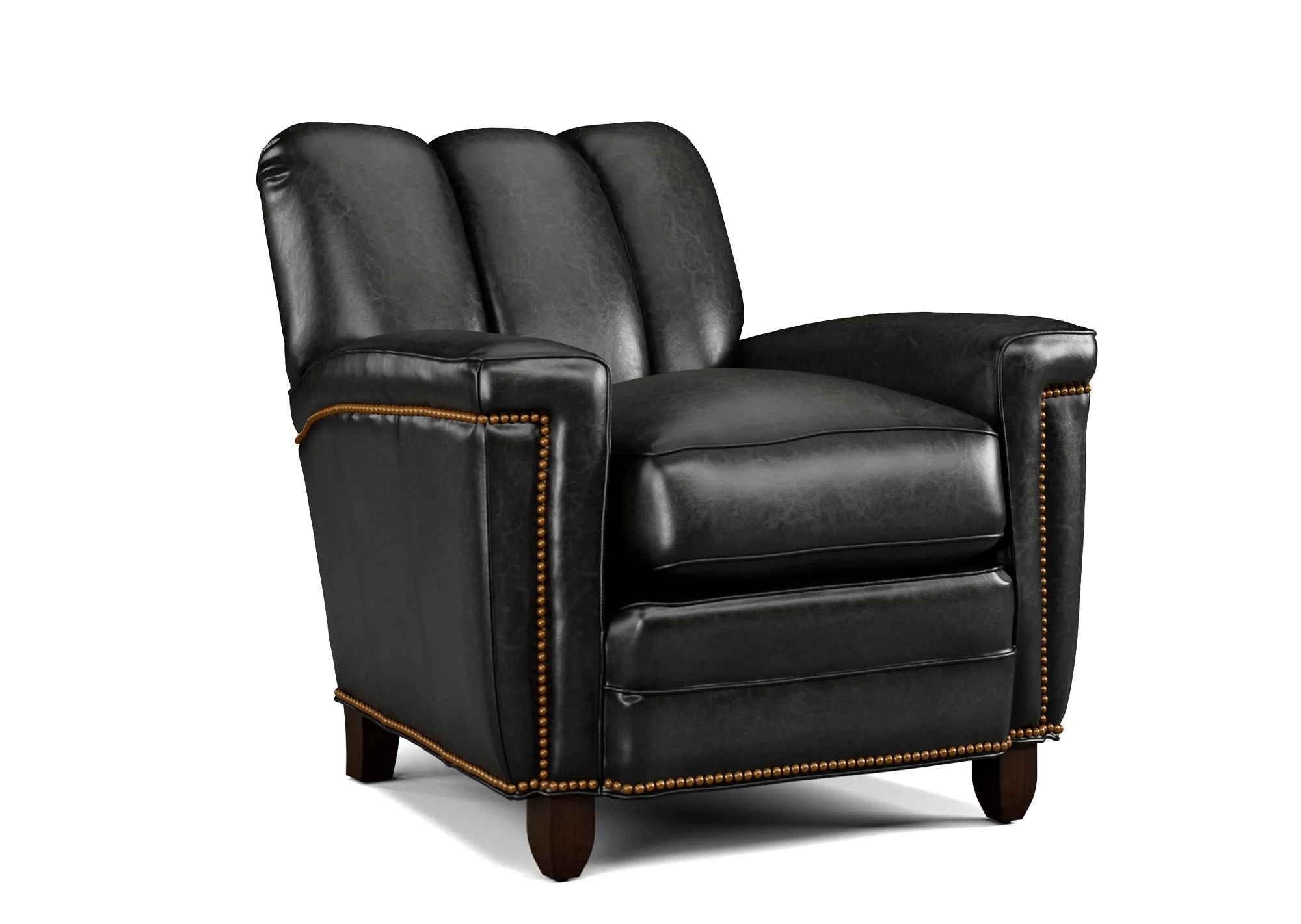 Luxury Sauvage Leather Club Chair